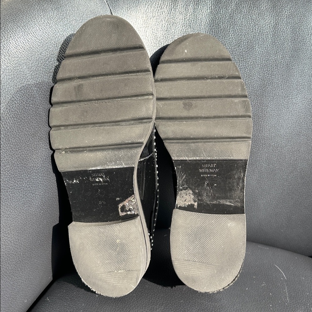 Stuart Weitzman Parker Lift Mini Pearl Loafer - Picture 6 of 6